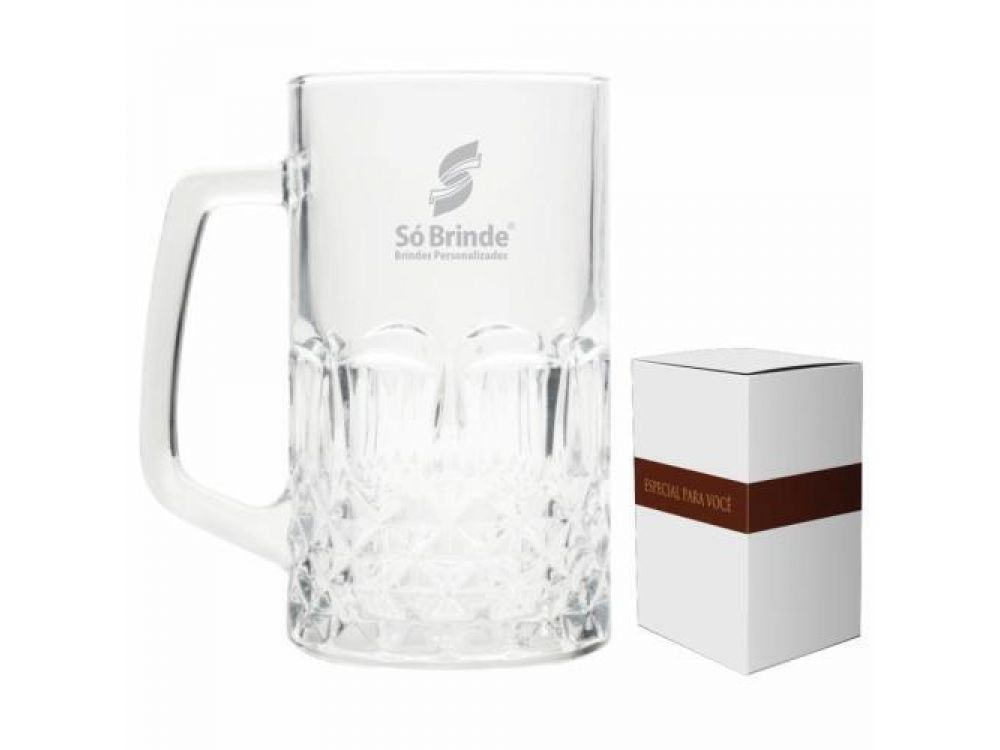 CANECA CHOPP 550ML VIDRO - 